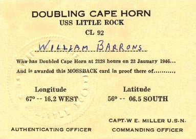 Mossback Certificate