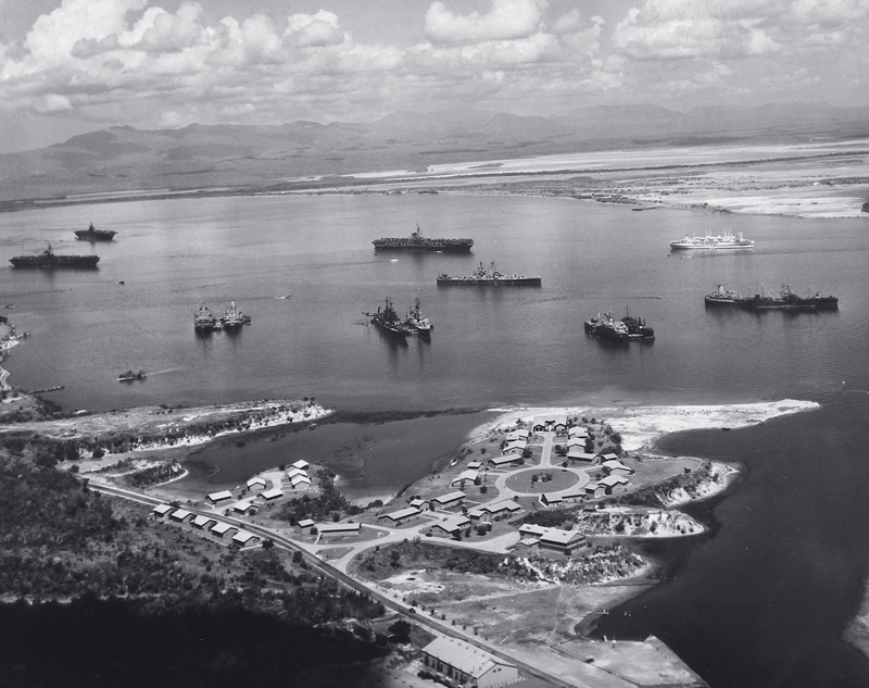 USS L Rock with 8th Fleet Guantanamo Bay