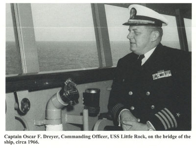 Captain Dreyer on the Bridge