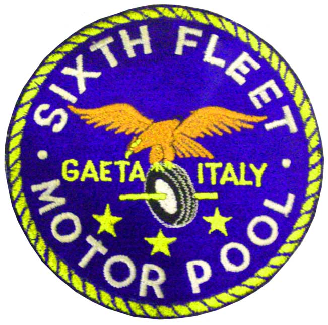 6th Fleet MotorPool Badge